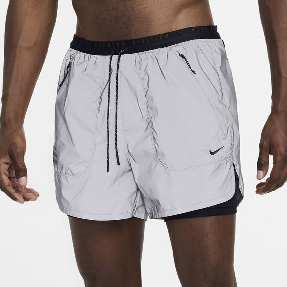 Nike Dri-Fit ADV Men’s Size XS-S 4” 2-in-1 Reflective Running Division Shorts - Picture 1 of 10